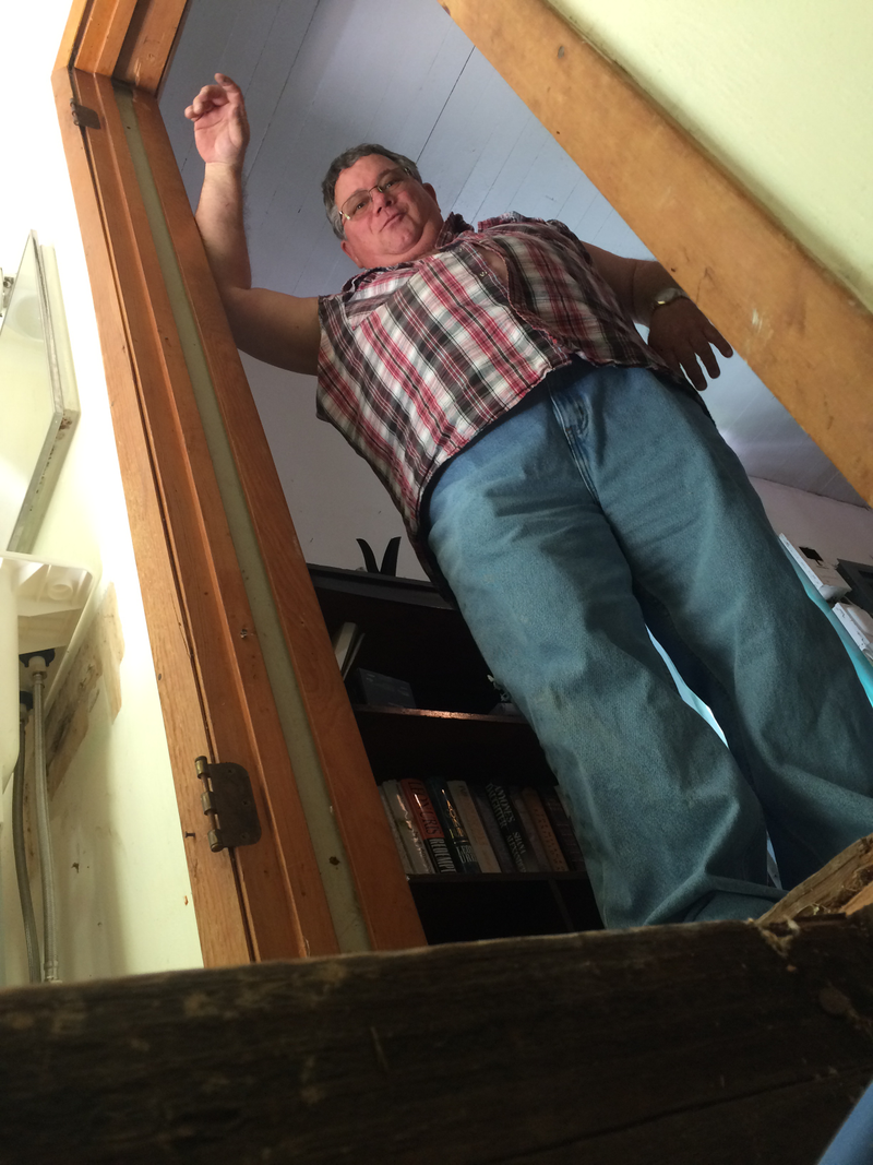 My Uncle Pete in the Sunday managing position.